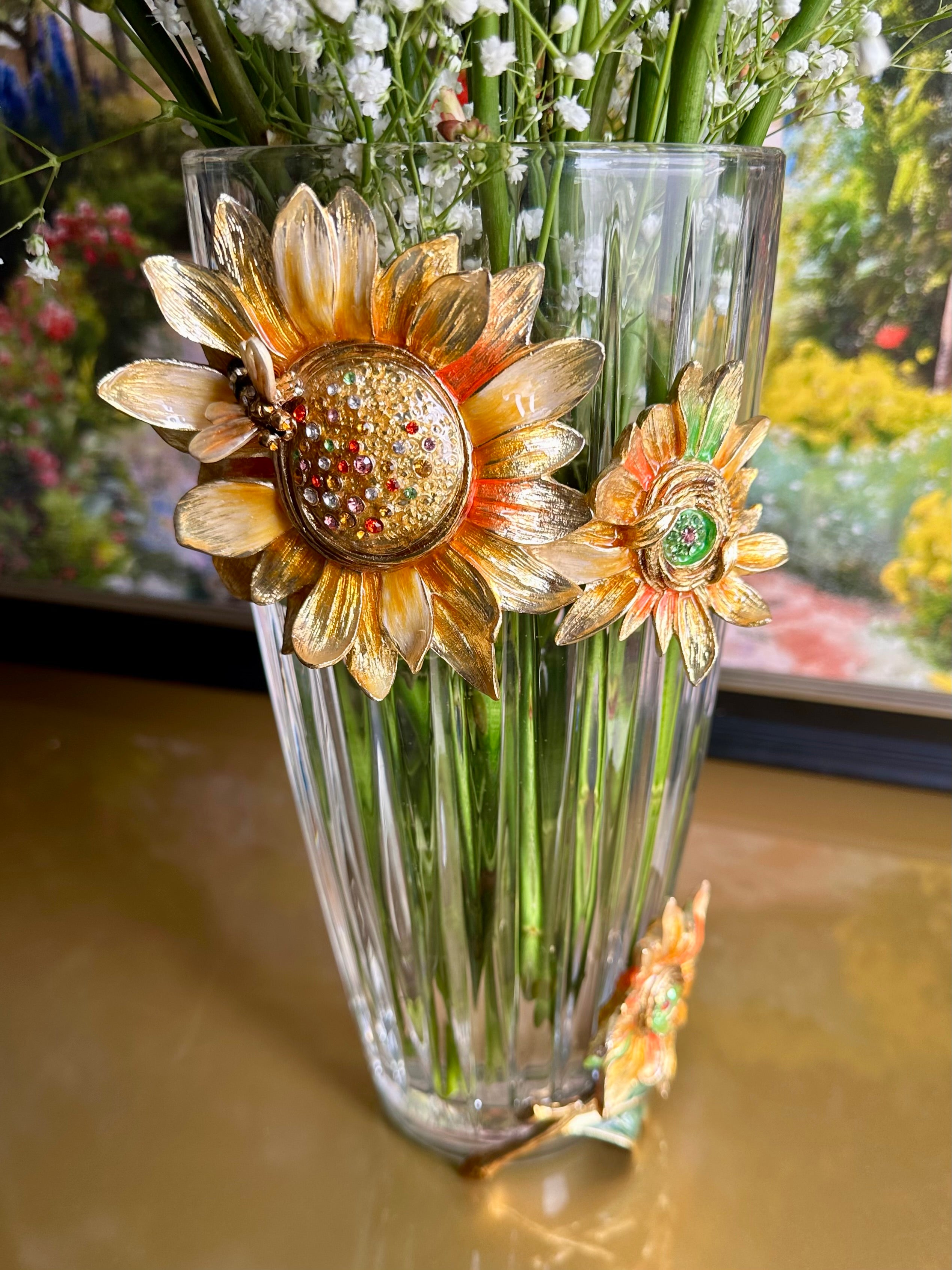 Sunflower Vase