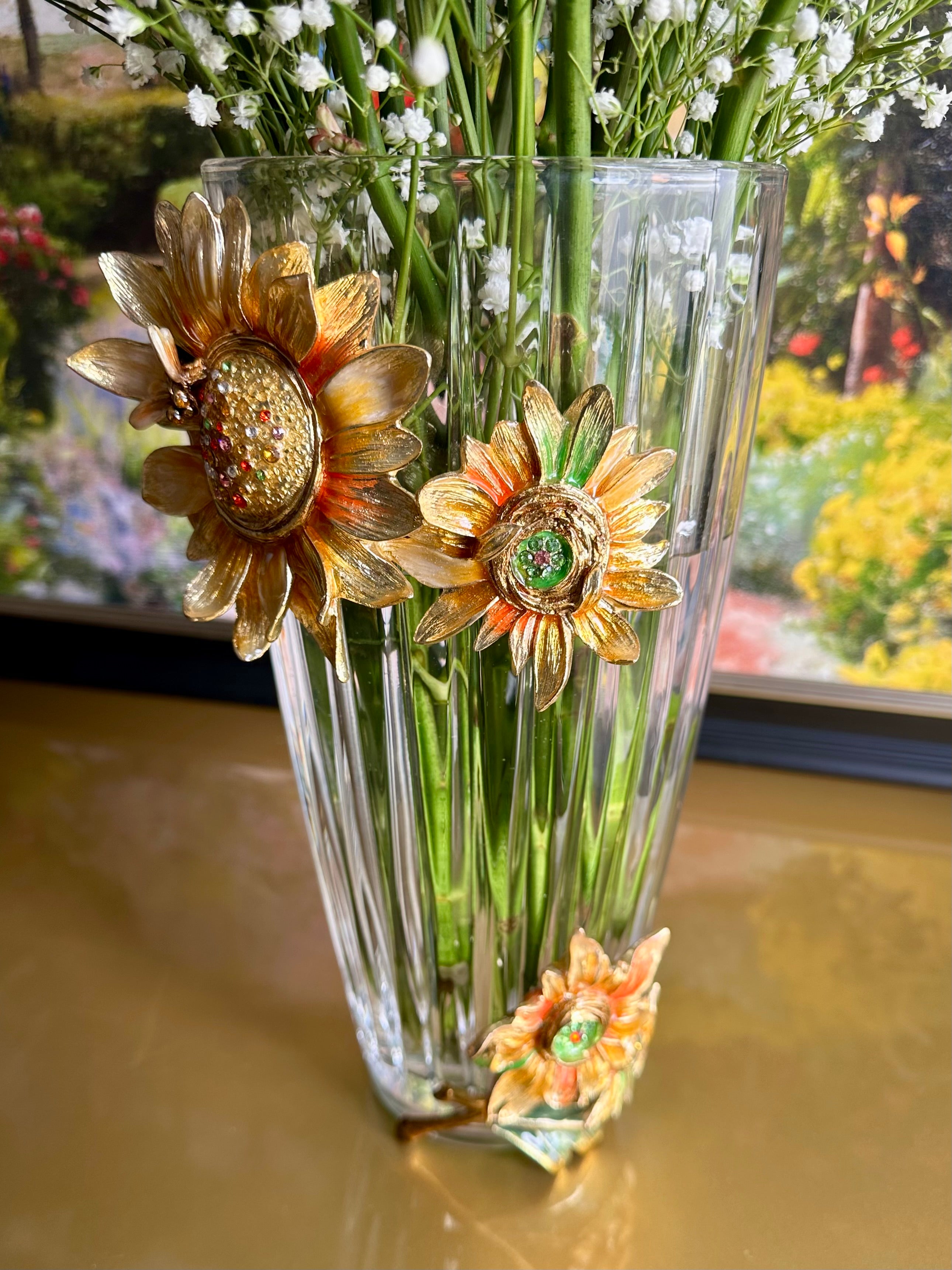 Sunflower Vase