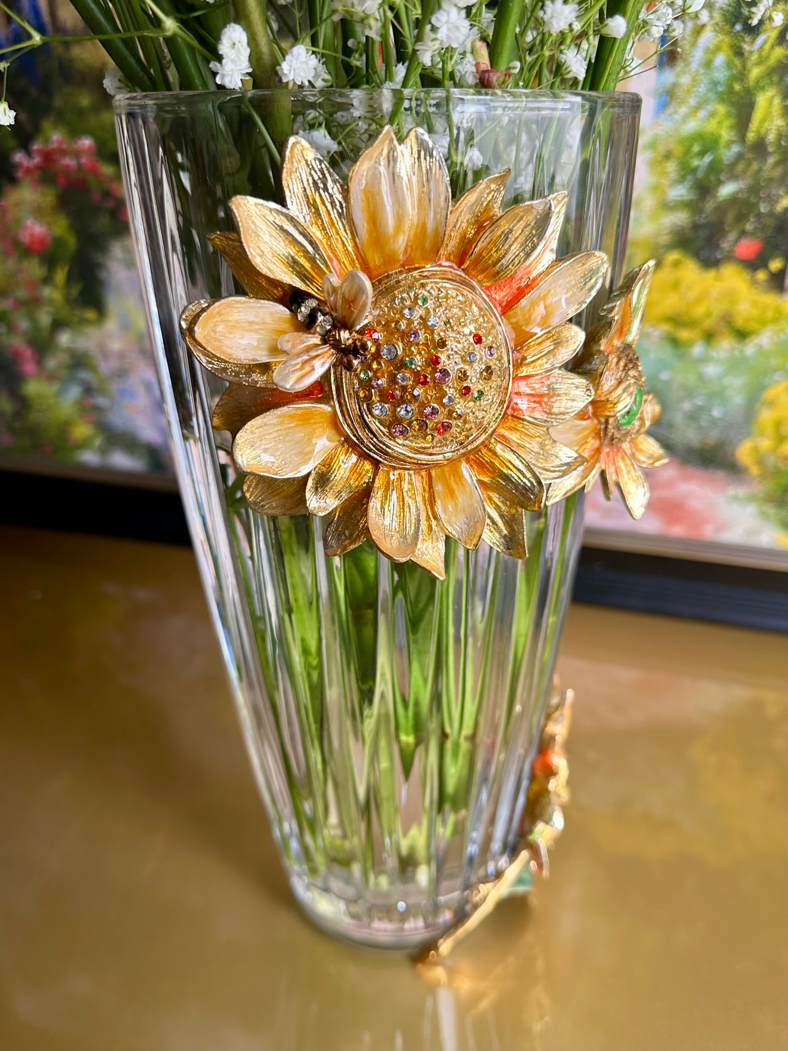 Sunflower Vase