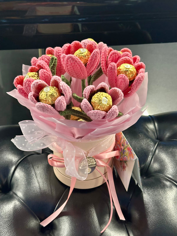 Tulips🧶 Box & Ferrero