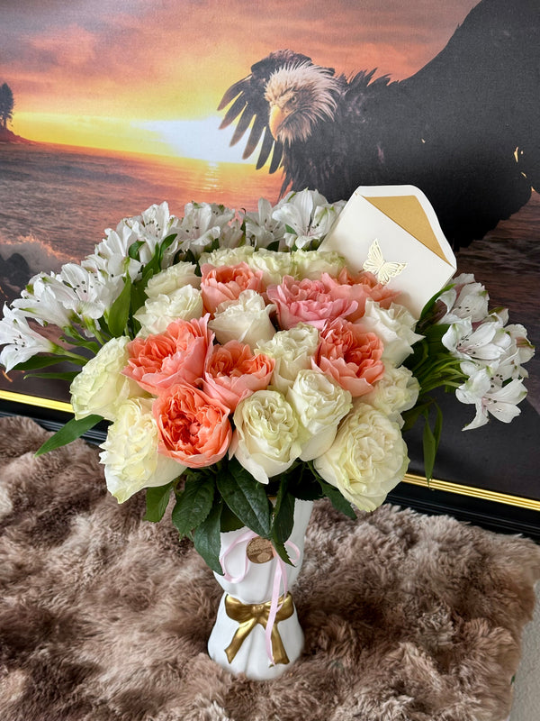 21🌹 in 🎀Vase