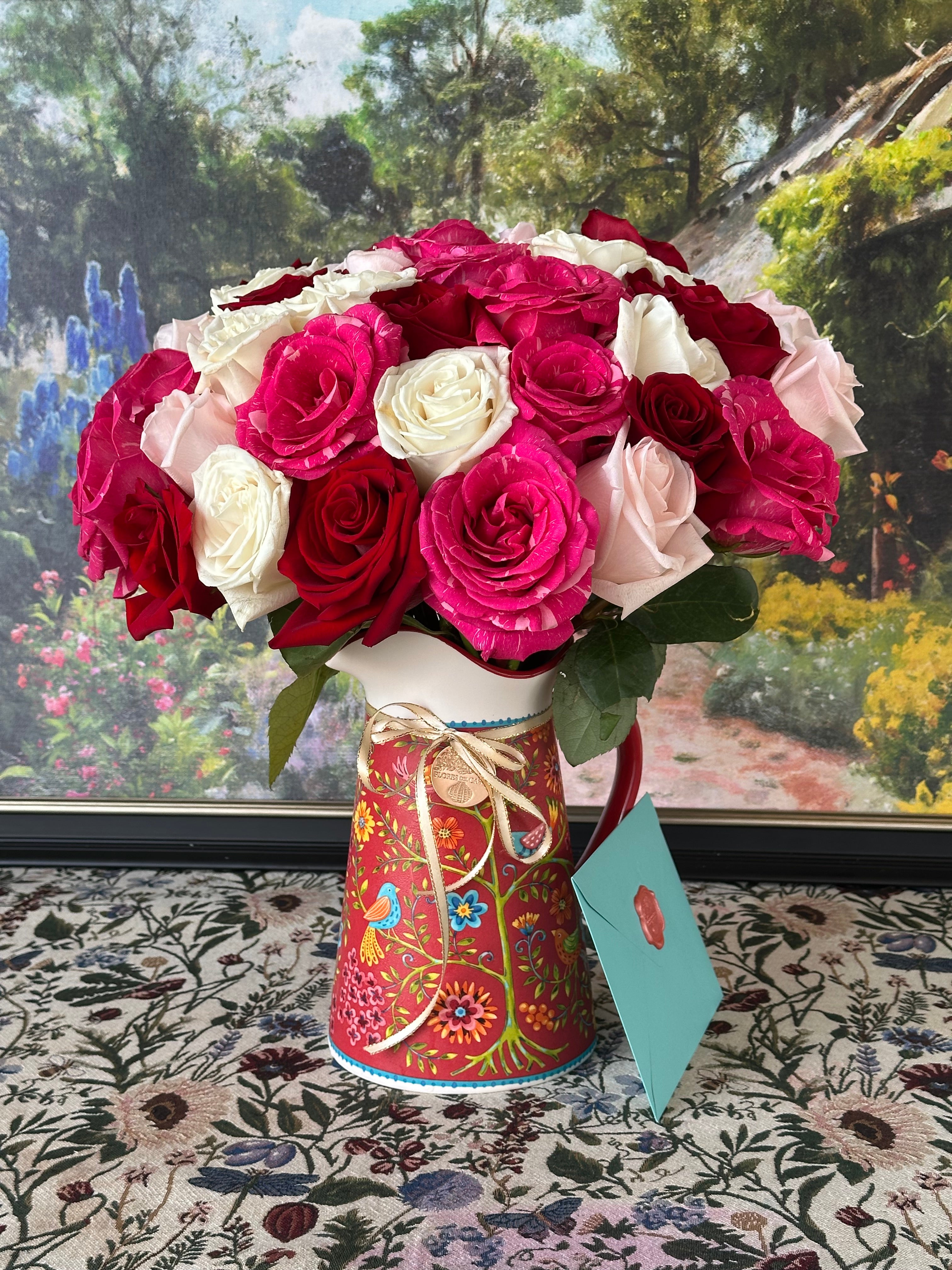 Rose Jar